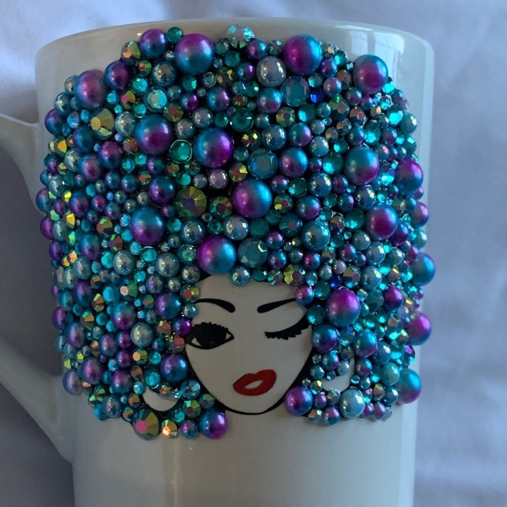 Zora bling Diva mug - ready to ship!!